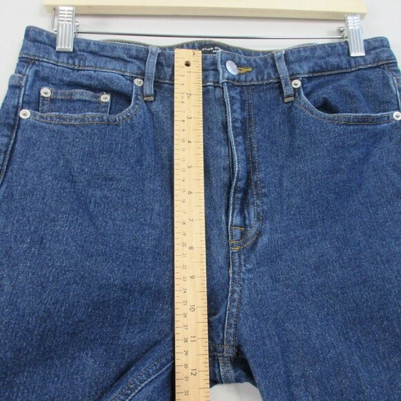 Club Monaco The High Rise Skinny Jeans Women's Size 29 Indigo Denim Travel 548 - Picture 11 of 13